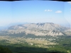 Panoramica NO-N-E dalla grotta della Madonna della Neve